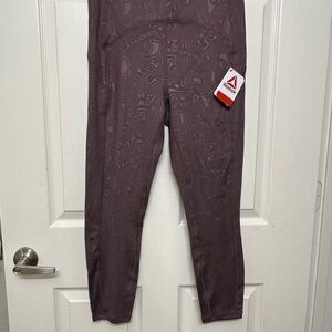 Reebok Purple High-Rise Leggings